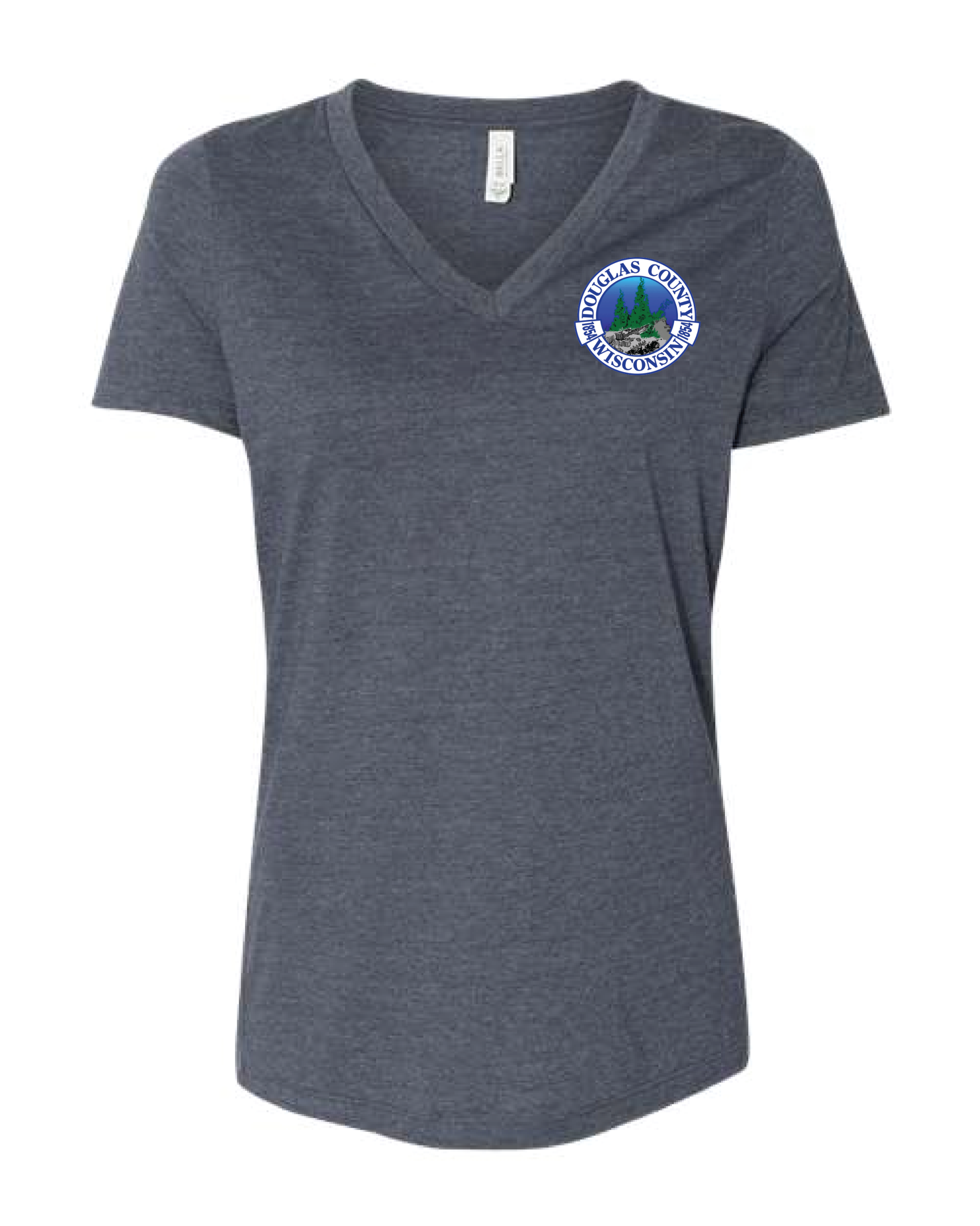 DC-6405CVC Women’s Relaxed Jersey V-Neck Tee