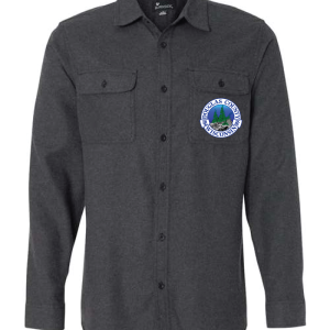 DC-8200 Men's Solid Flannel Shirt - Image 3