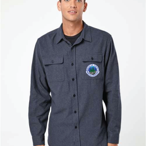 DC-8200 Men's Solid Flannel Shirt - Image 5