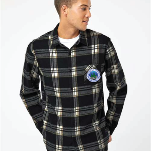 DC-8212 Men's Open Pocket Flannel Shirt - Image 1