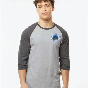 DC-245 Unisex Fine Jersey Raglan T-Shirt - Image 2