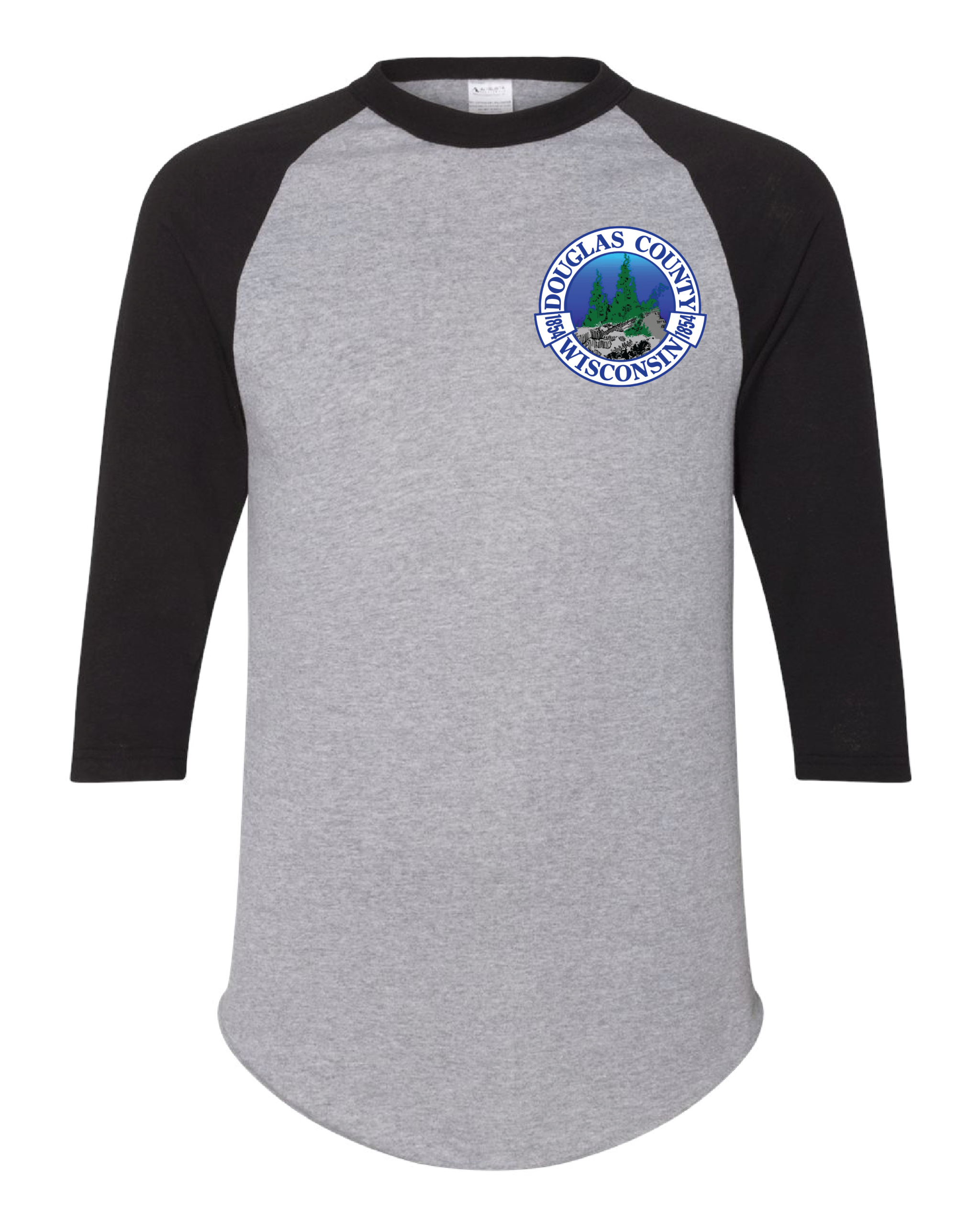 DC-4420 Unisex Three-Quarter Raglan SleeveBaseball Jersey