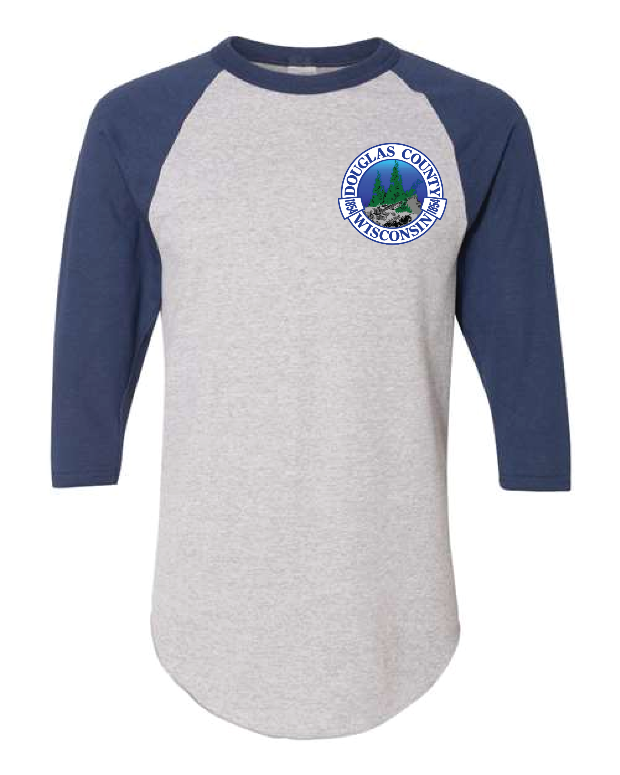 DC-4420 Unisex Three-Quarter Raglan SleeveBaseball Jersey