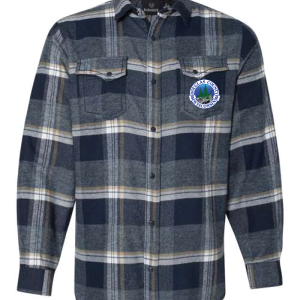 DC-8219 Men's Snap Front Plaid Flannel Shirt - Image 1