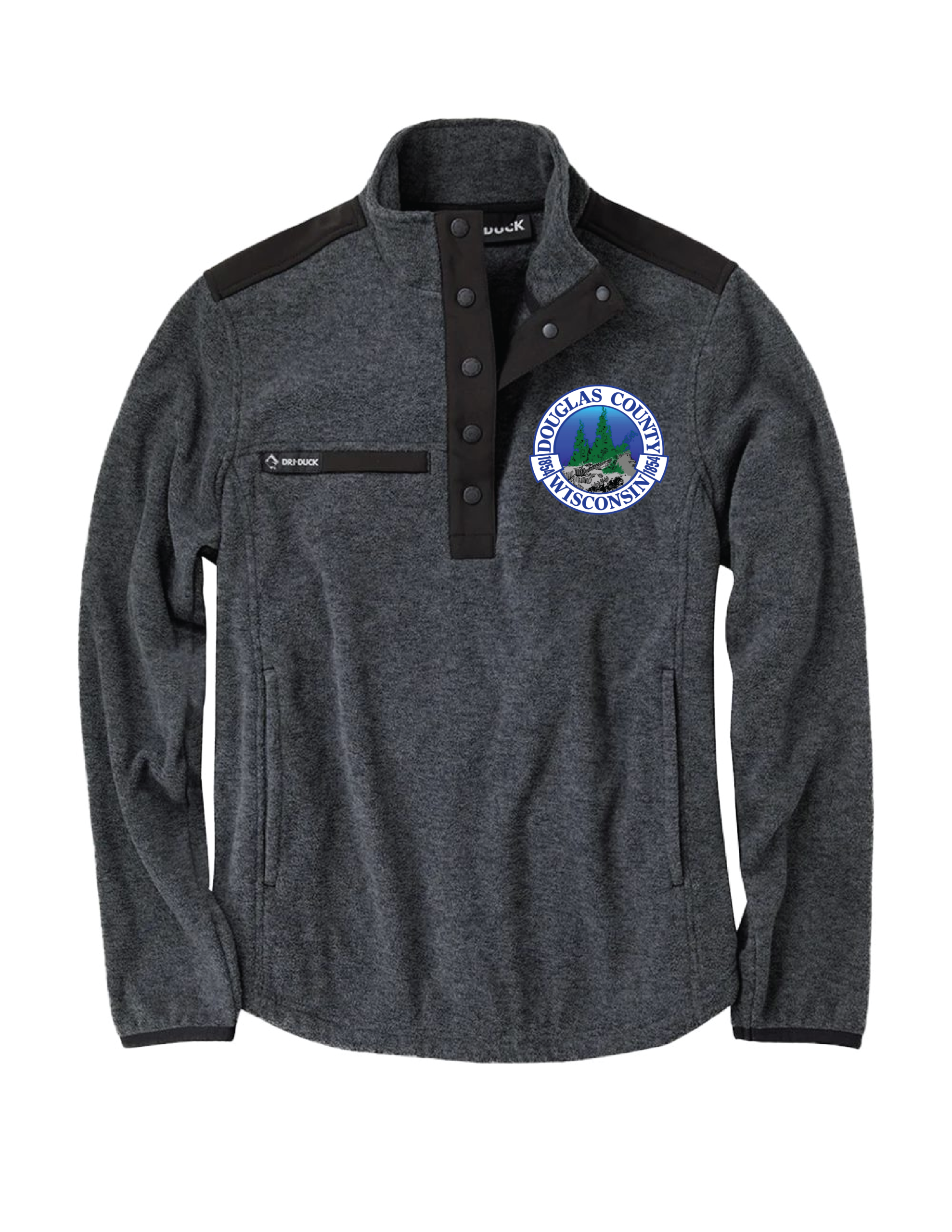 DC-9341 Women's Sierra Melange Fleece Pullover