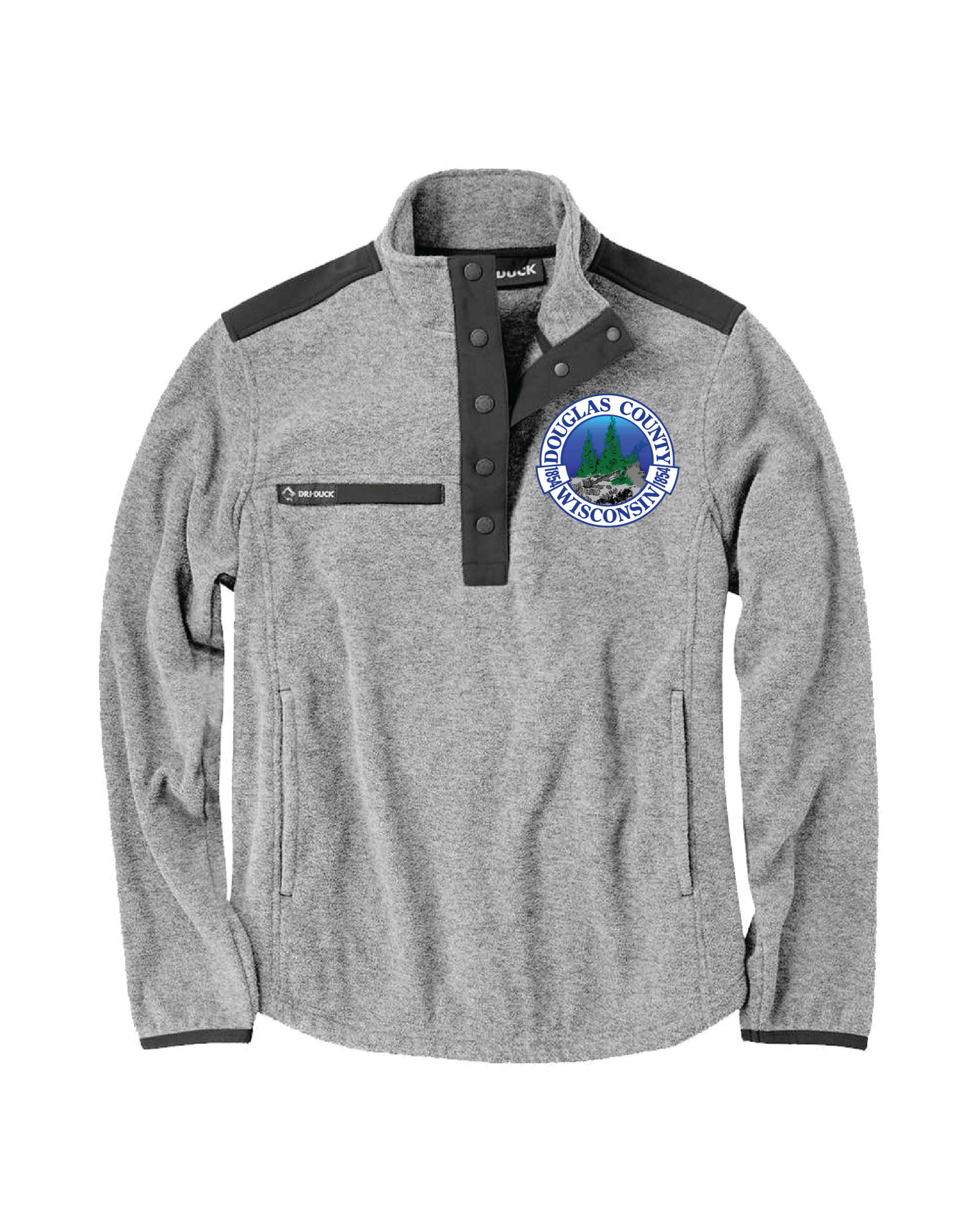 DC-9341 Women's Sierra Melange Fleece Pullover