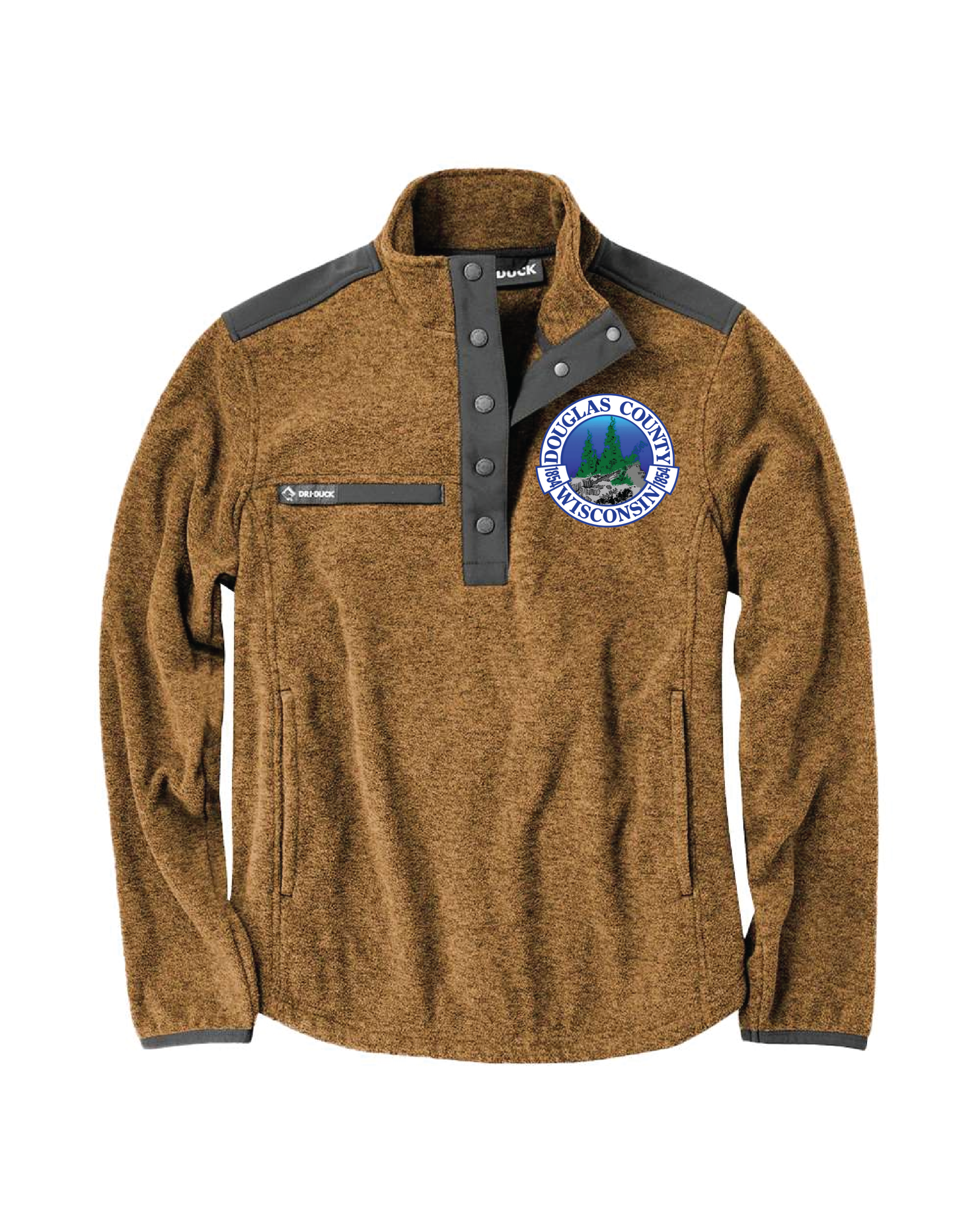 DC-9341 Women's Sierra Melange Fleece Pullover