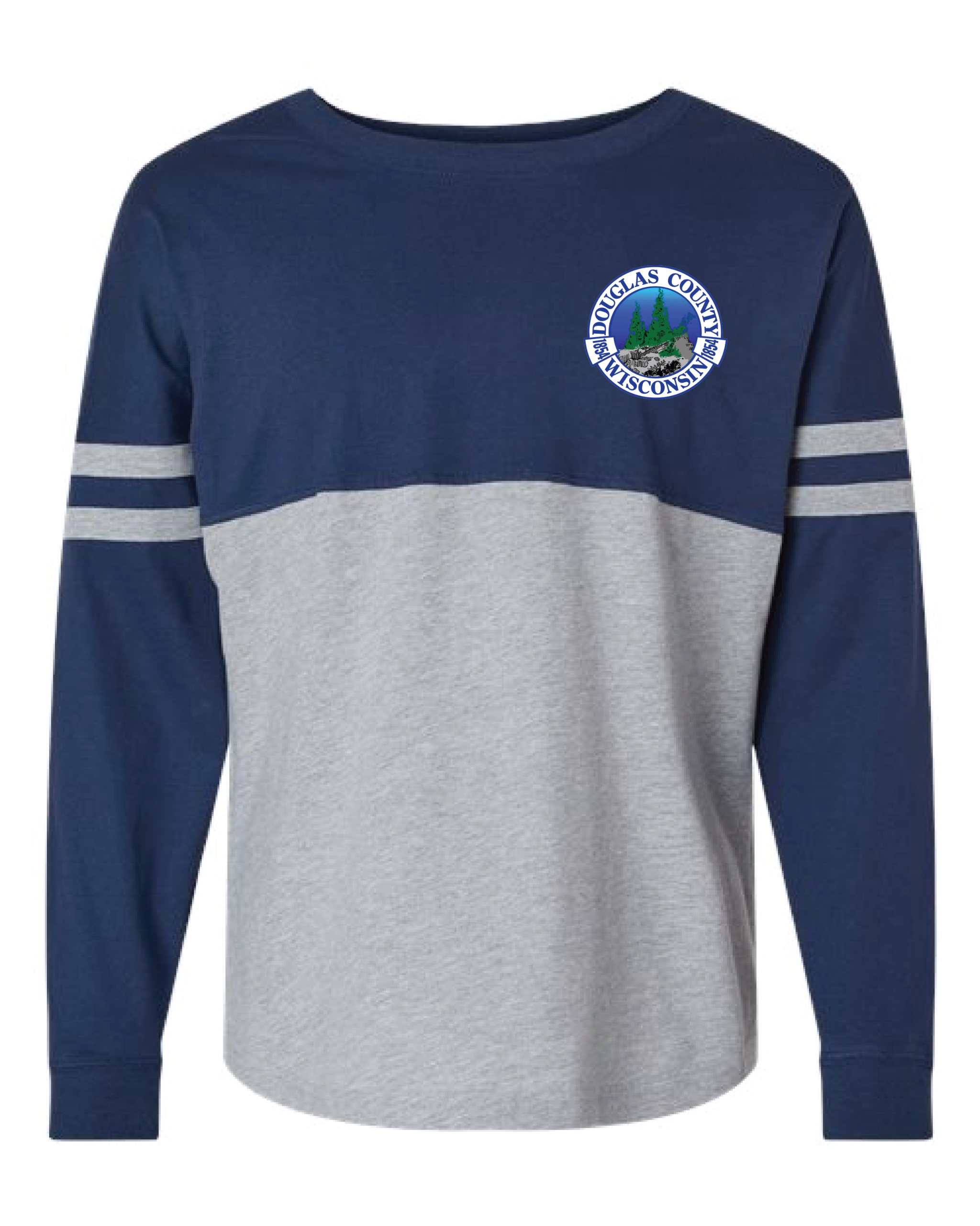 DC-BW3514 Women's Pom Pom Long Sleeve Jersey T-Shirt