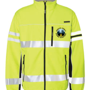DC-JS137 Unisex Premium Black Series® Class 3 Soft Shell Jacket - Image 1