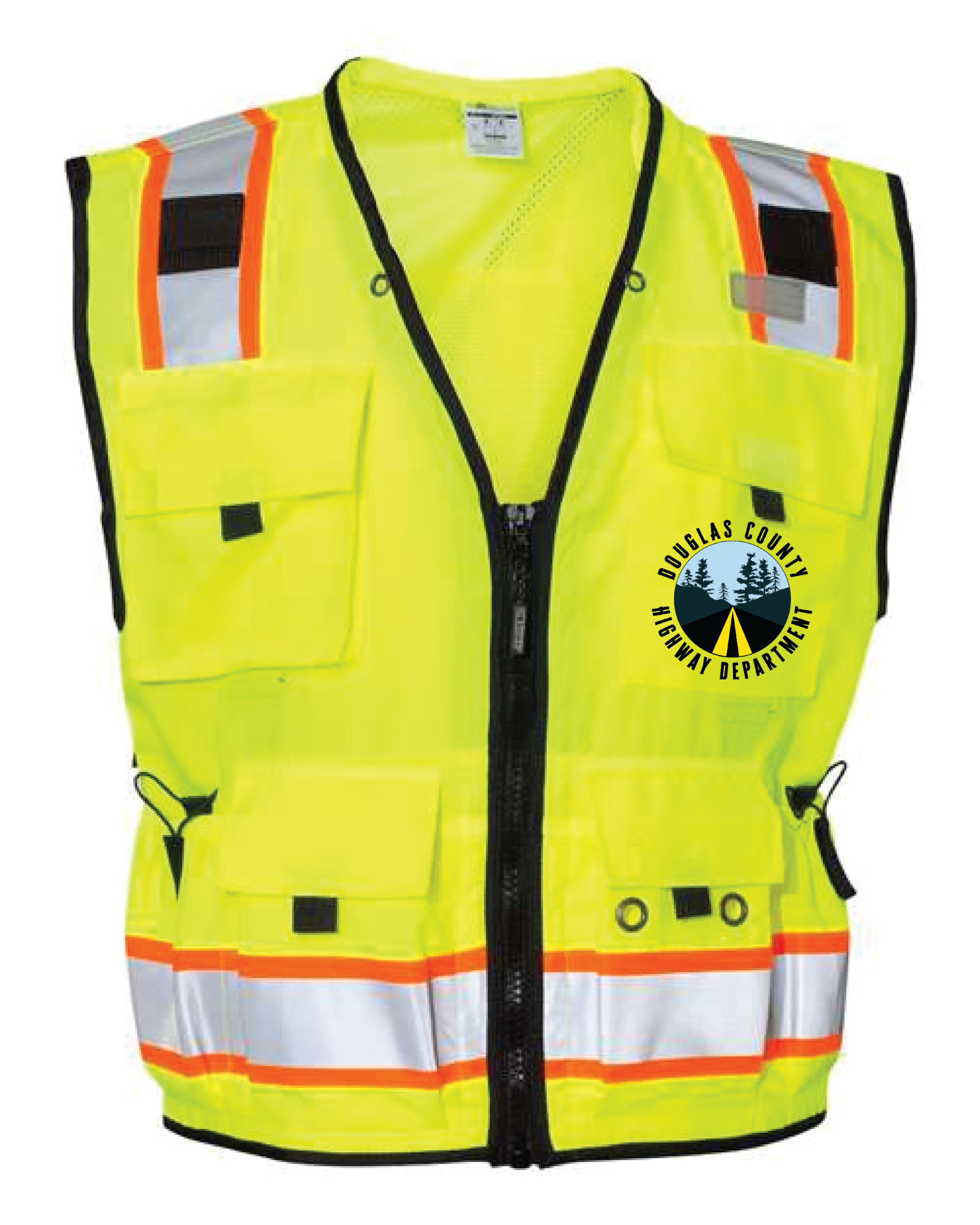 DC-S5000 Unisex Professional Surveyors Vest - Class 2