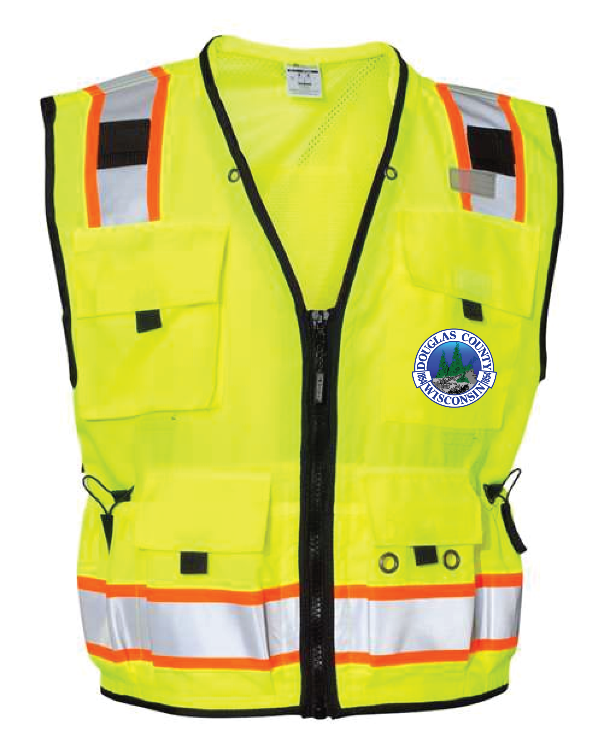 DC-S5000 Unisex Professional Surveyors Vest - Class 2