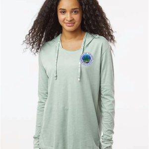 DC-W19439 Women's Heathered Jersey Hooded Tunic - Image 3