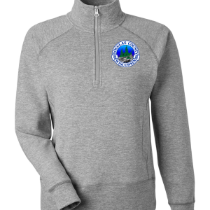 DC-JA 8743 Women's Electric Fleece Quarter-Zip Sweatshirt - Image 2