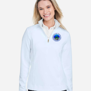 DC - F12250 Women's Wells Tech Quarter-Zip Pullover - Image 2
