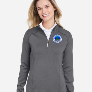 DC - F12250 Women's Wells Tech Quarter-Zip Pullover - Image 3