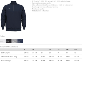 DC-UA 1386016 Men's Rival Fleece Quarter-Zip Pullover - Image 5