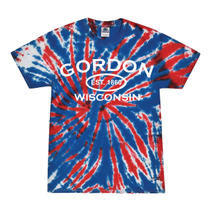Gordon, WI USA EST 1860 T-Shirt - Image 1