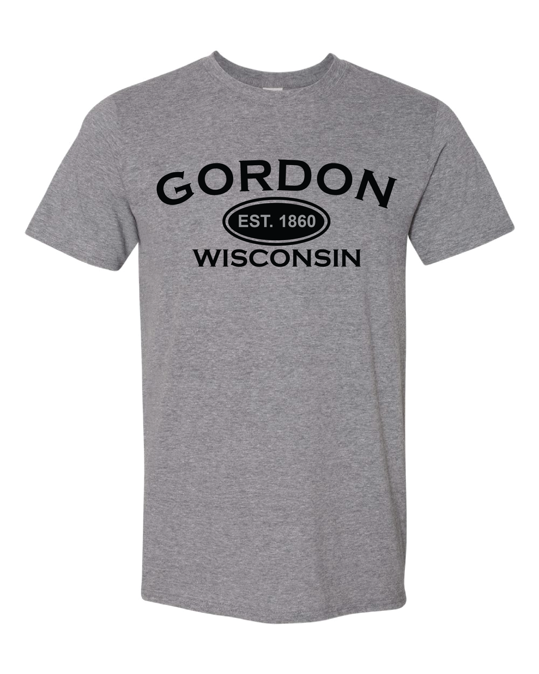 Gordon, WI EST 1860 T-Shirt