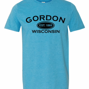 Gordon, WI EST 1860 T-Shirt - Image 2