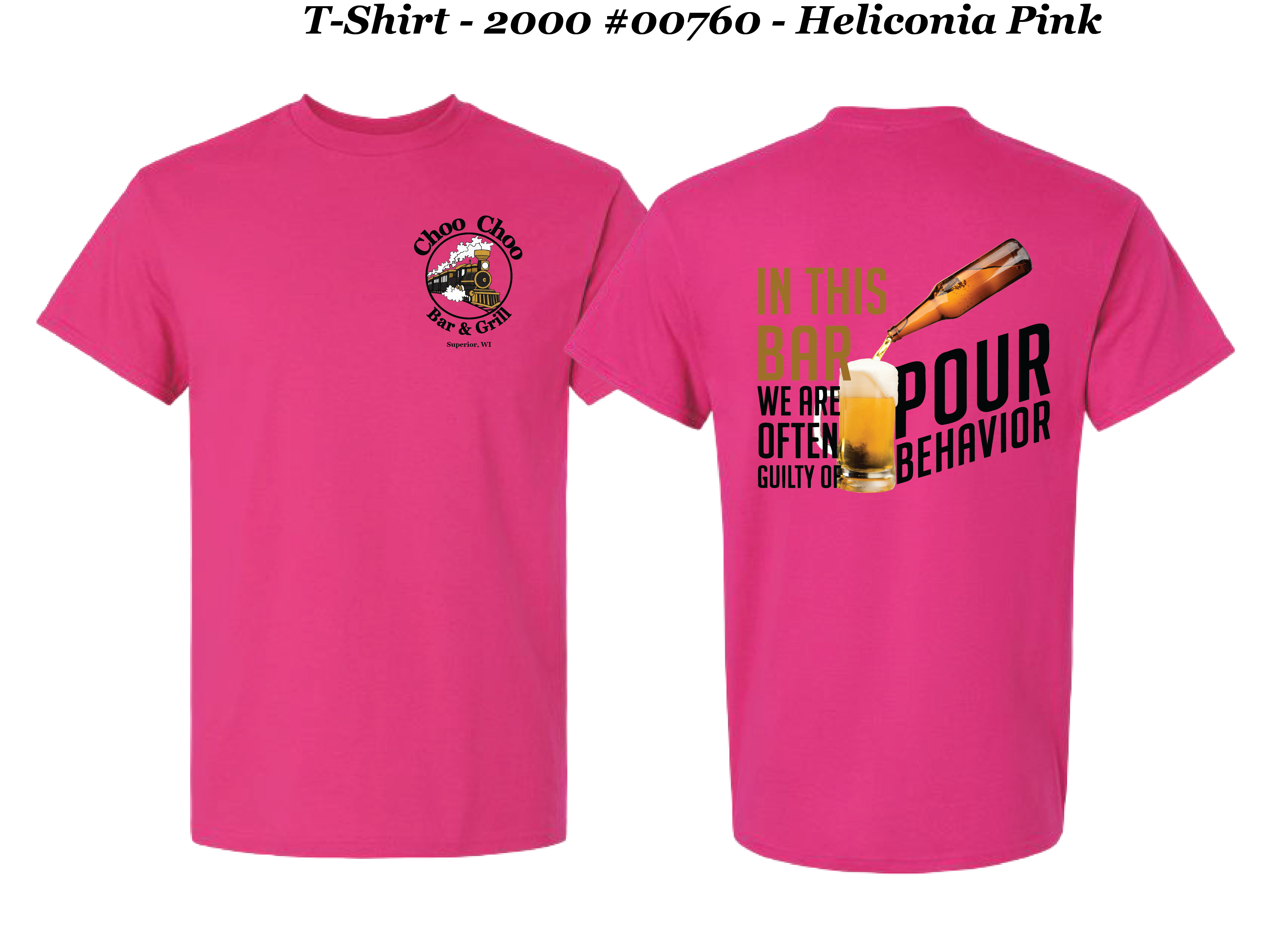Pour Behavior TShirt - Image 3