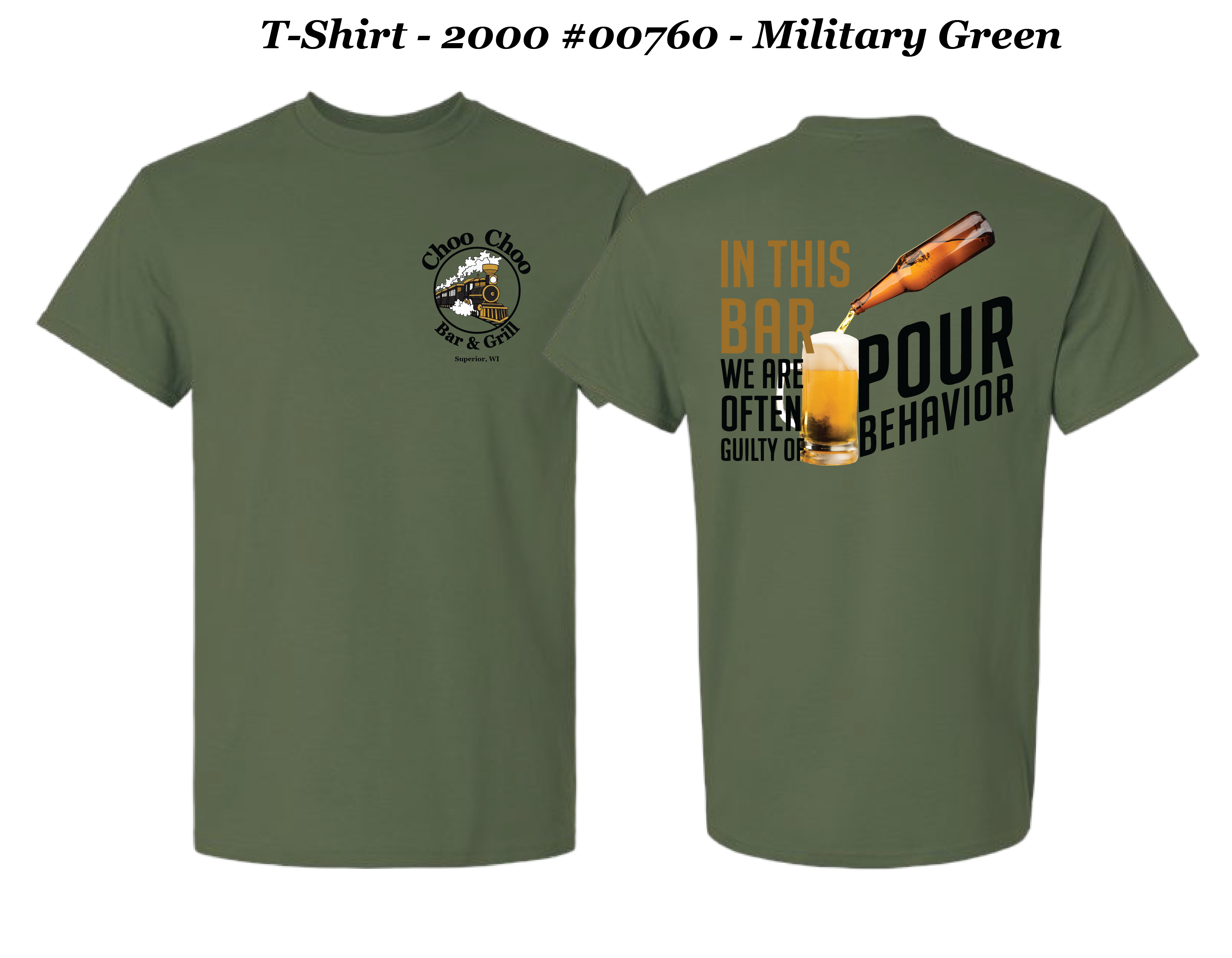 Pour Behavior TShirt - Image 2