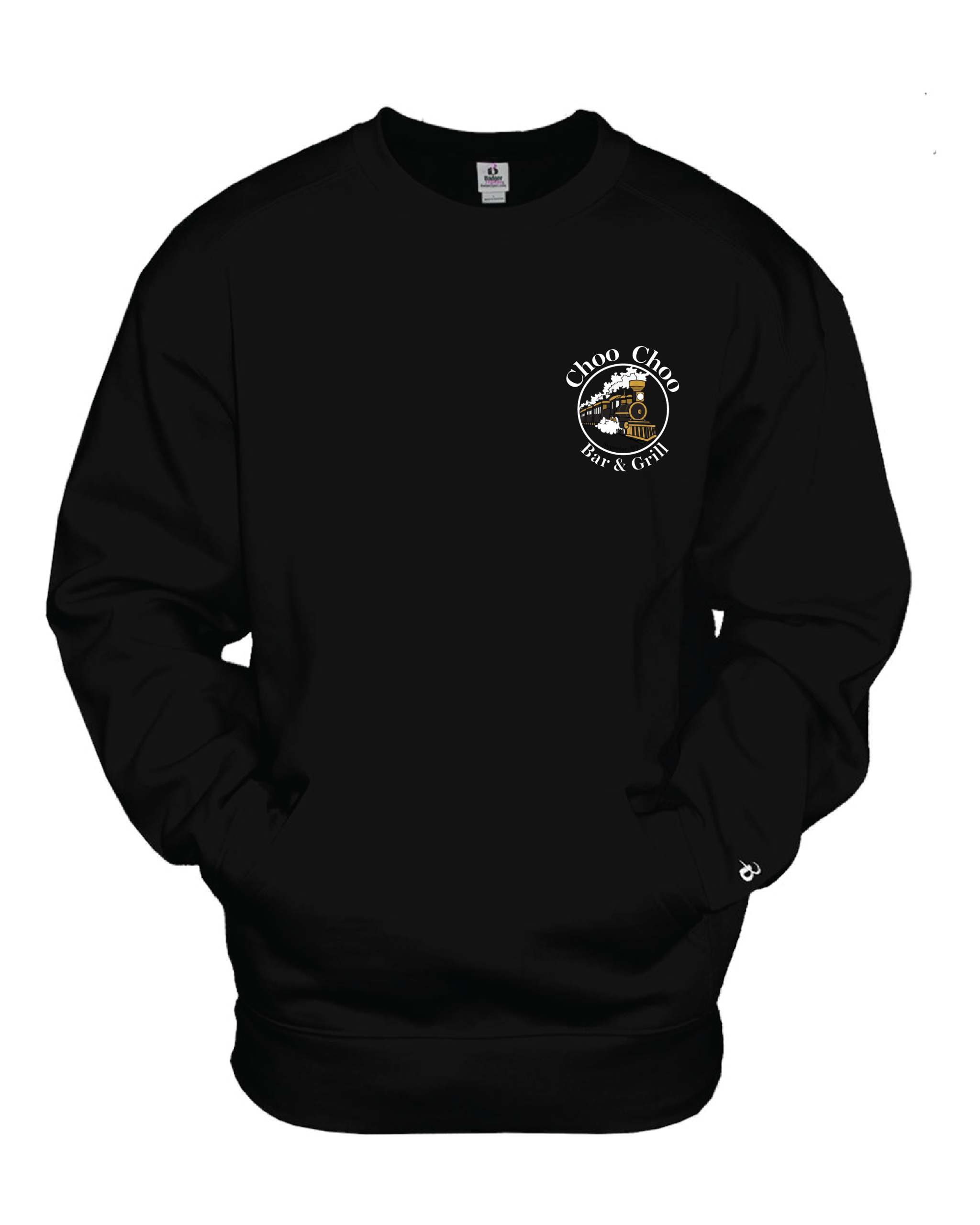 Lookin' at my Caboose Crew Sweatshirt with Pocket