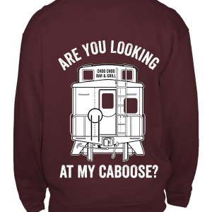 Lookin' at my Caboose Crew Sweatshirt with Pocket - Image 3