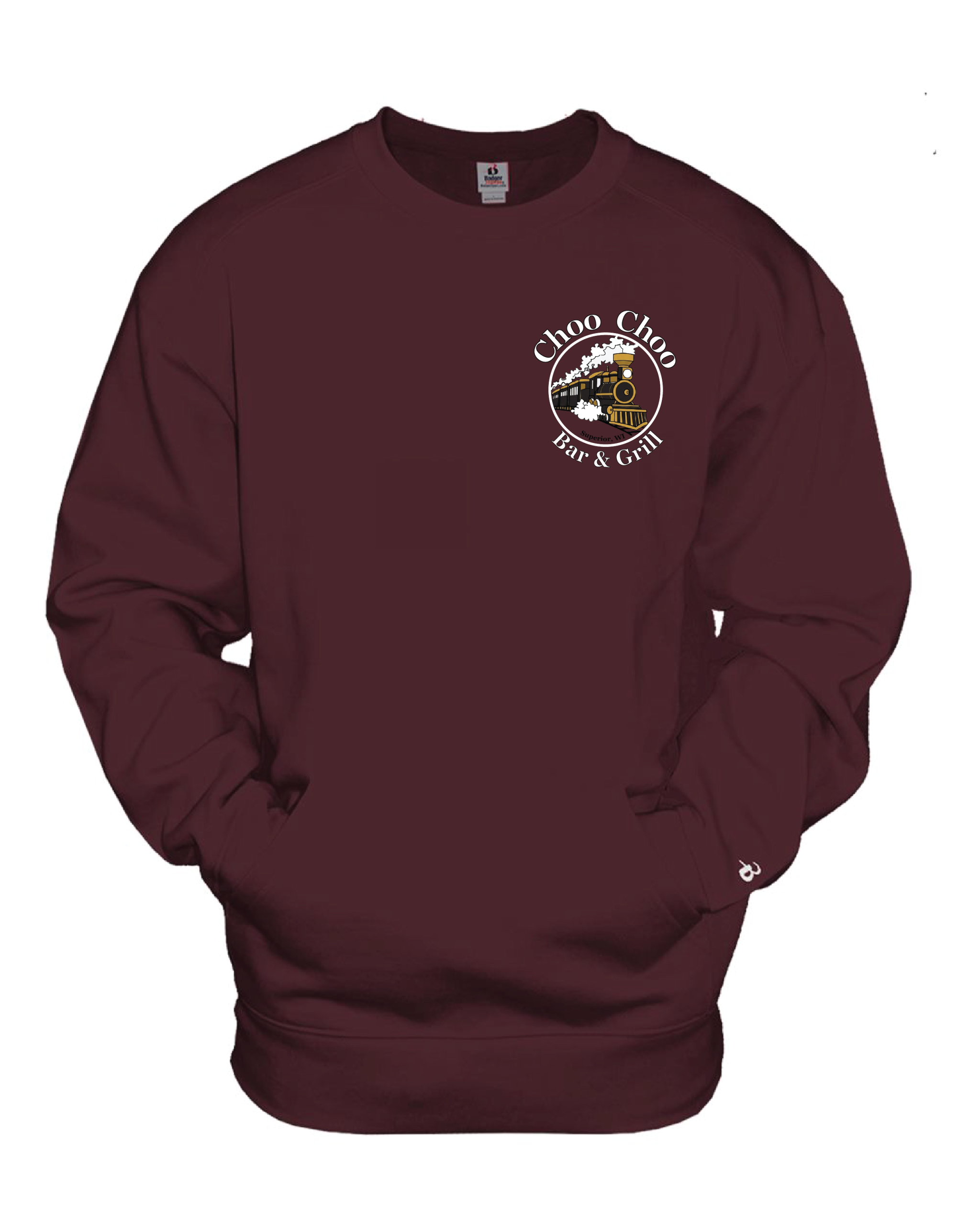 Lookin' at my Caboose Crew Sweatshirt with Pocket