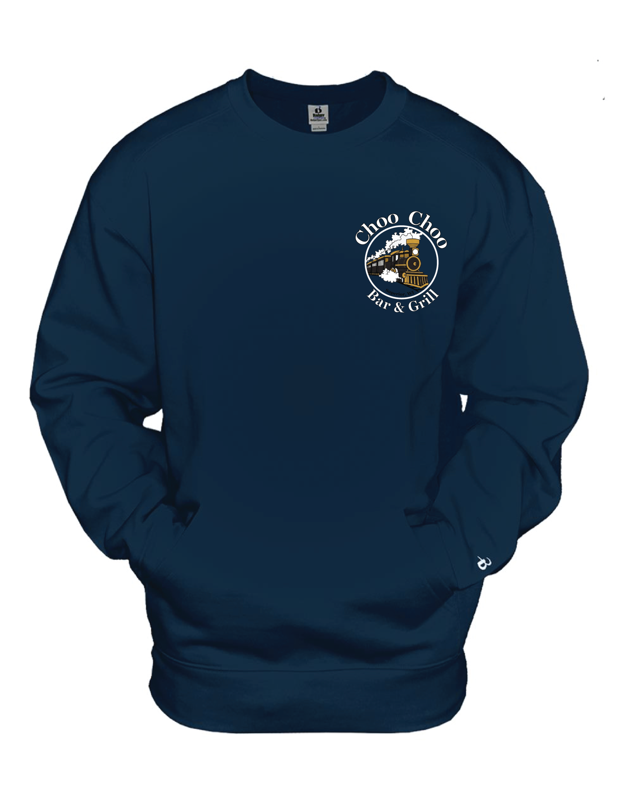 Lookin' at my Caboose Crew Sweatshirt with Pocket