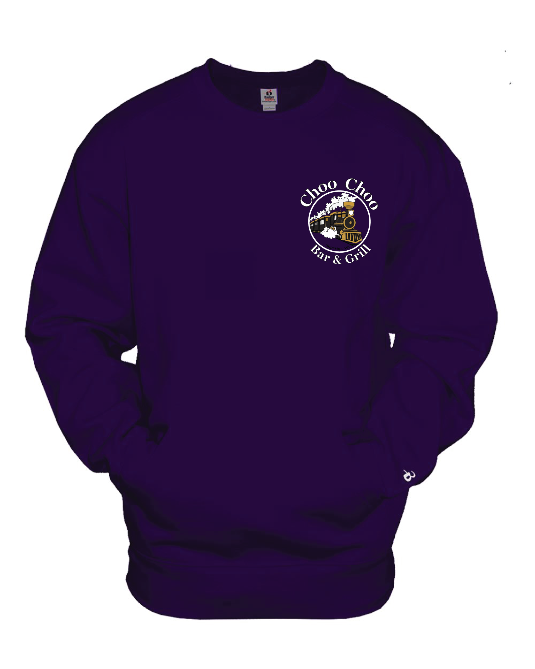 Lookin' at my Caboose Crew Sweatshirt with Pocket