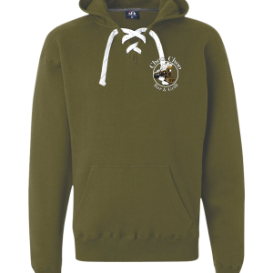 Lookin at my caboose sports laceup hooded sweatshirt - Image 2