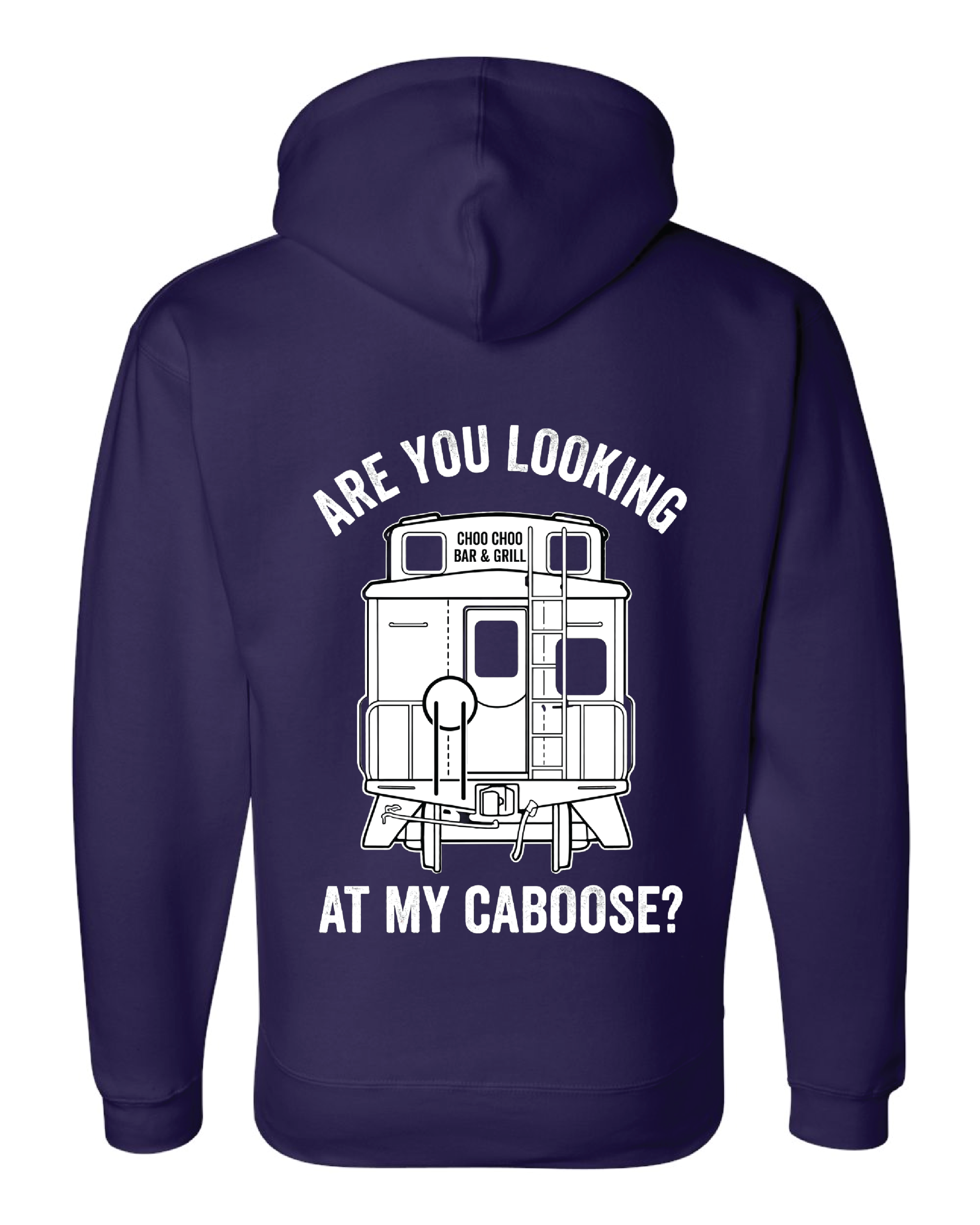Lookin' at my caboose Premium Hooded Sweatshirt