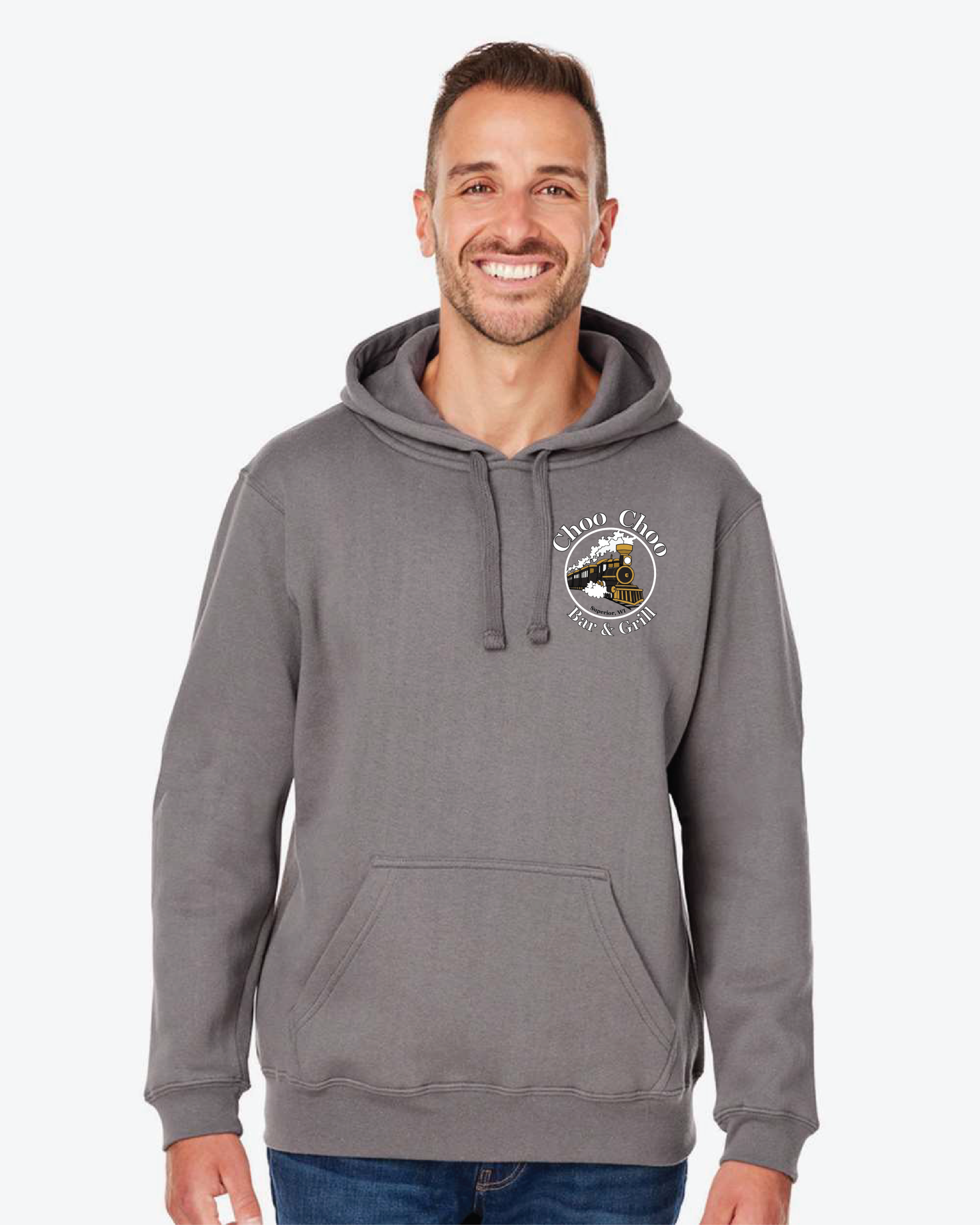 Lookin' at my caboose Premium Hooded Sweatshirt