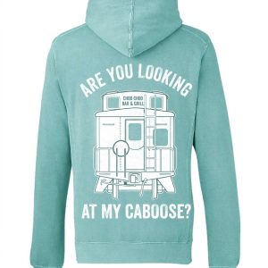 Lookin' at my Caboose - 8730 Womens Hoodie - Image 2