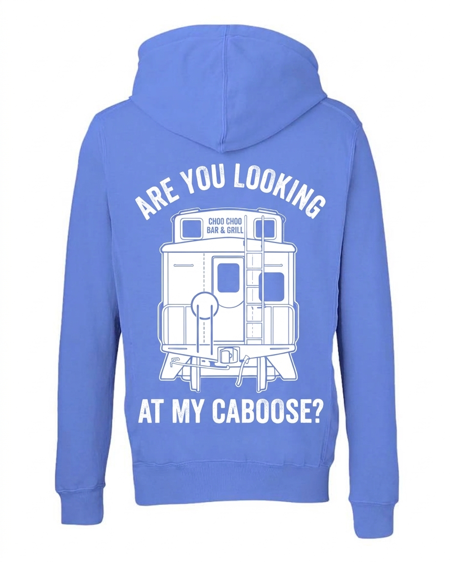 Lookin' at my Caboose - 8730 Womens Hoodie - Image 1