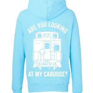 Lookin' at my Caboose - 8730 Womens Hoodie - Image 3